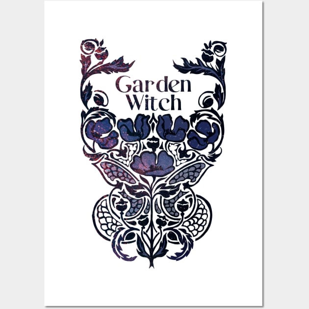 Garden Witch Wall Art by FabulouslyFeminist